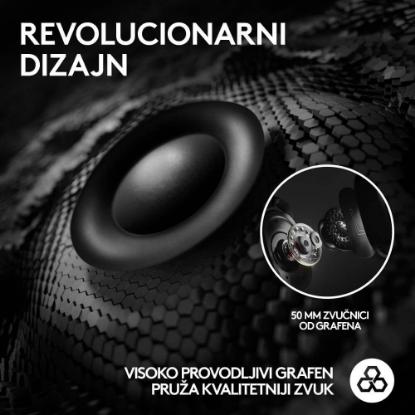 Slušalice LOGITECH G PRO X 2 Lightspeed, 7.1, bežične, roze