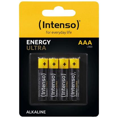 Baterije INTENSO AAA LR03, alkalne, 1.5 V, 1250 mAh, 4kom