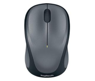 Miška LOGITECH M235, optički, bežični, Unifying receiver, sivi, USB