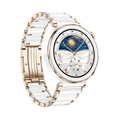 Pametni sat HUAWEI Watch GT 5 Pro Jana-B29C, 42mm, multisport, keramički remen, bijelo-zlatni