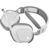 Slušalice CORSAIR HS80 RGB Wireless, bežične, mikrofon, bijele