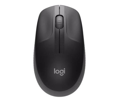 Miška LOGITECH M190, optički, bežični, 1000dpi, črni