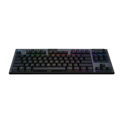 Tipkovnica LOGITECH Gaming G915 X TKL Clicky, RGB, mehanička, US Layout, USB, crna
