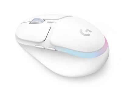 Miška LOGITECH G705, bežični, optički, RGB, 8200dpi, USB, beli