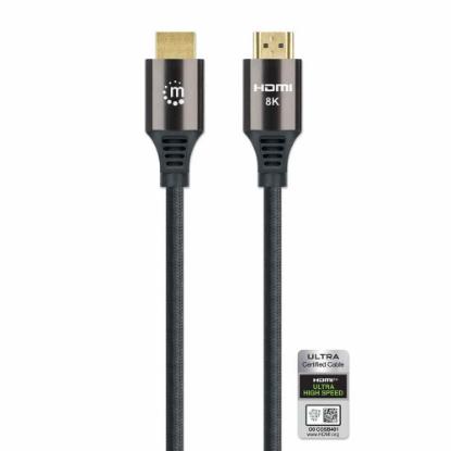 Kabel MANHATTAN, HDMI (M) na HDMI (M), Ultra High Speed s Ethernetom, 8K@60Hz, 2m