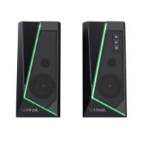 Zvočniki TRUST GXT 609 Zoxa, RGB, 6W, črni