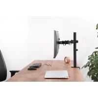 Stalak za monitor MANHATTAN 461542, za jedan monitor, stolni, 13" do 32", crni