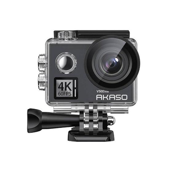 Sportska digitalna kamera AKASO V50 Elite, 4K60, 20MP, crna