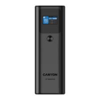 Mobilni USB punjač CANYON PB-2010, 140W , 27000 mAh, PD, QC 3.0, sivi