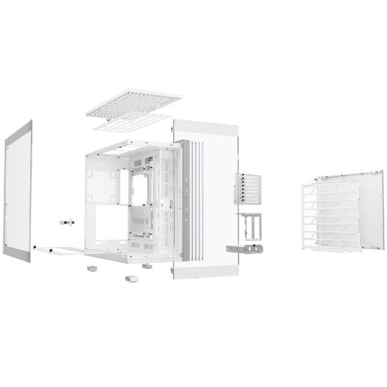 Ohišje BE QUIET Light Base 900 DX, E-ATX, belo, bez napajalnika