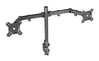 Stalak za monitor TRUST GXT 1120 Mara, stolni, do 32", za 2 monitora, crni