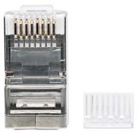 STP konektor INTELLINET CAT6, RJ45, modularni, trostruki zupčasti terminal - 90 komada