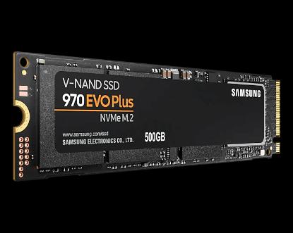 SSD 500GB SAMSUNG 970 Evo Plus NVMe M.2, MZ-V7S500BW, maks. do 3500/3200 MB/s