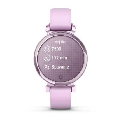 Pametni sat GARMIN Lily 2, silikonski remen, ljubičasti