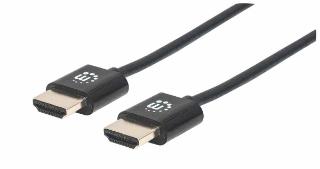 Kabel MANHATTAN Ultra-slim, HDMI (M) na HDMI (M), 4K@60Hz, 1m