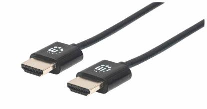 Kabel MANHATTAN Ultra-slim, HDMI (M) na HDMI (M), 4K@60Hz, 1m