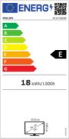 Monitor 23.8" PHILIPS 243V7QDAB, FHD, IPS, 5ms, 250cd/m2, 10.000.000:1, zvočnici, črni - razred energetske učinkovitosti A