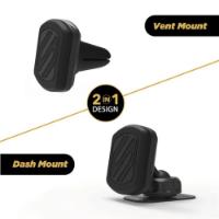 Držač za smartphone SCOSCHE MagicMount 2-u-1, univerzalni magnetni nosač za auto, ventilacija/ploča
