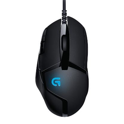 Miška LOGITECH Gaming G402 Hyperion Fury, DeltaZero, 4000dpi, črni, USB