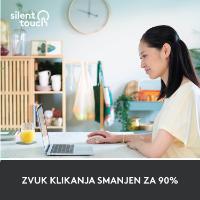 Miška LOGITECH M650 L, bežični, optički, 4000dpi, USB, BT, rozi