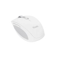 Miška TRUST Ozaa Compact, optički, bežični, 3200 dpi, beli