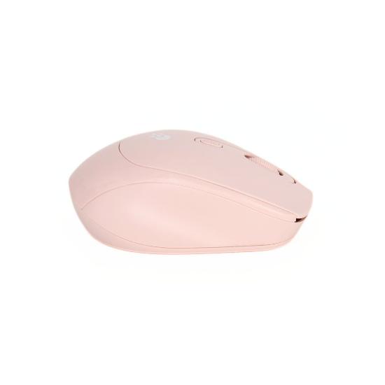 Miška OCTIO M302W, optički, bežični, 1600dpi, rozi