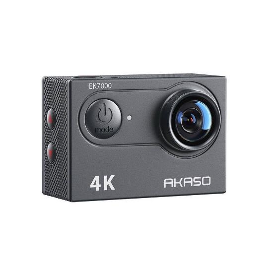 Sportska digitalna kamera AKASO EK 7000, 4K25, 12MP, crna