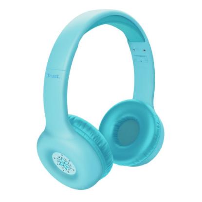 Slušalice TRUST Nouna Wireless, dječje, BT, bežične, plave