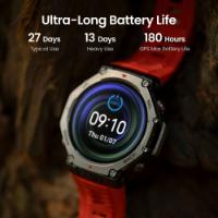 Pametni sat AMAZFIT T-Rex 3, 1.5" AMOLED, pametne obavijesti, narančasti