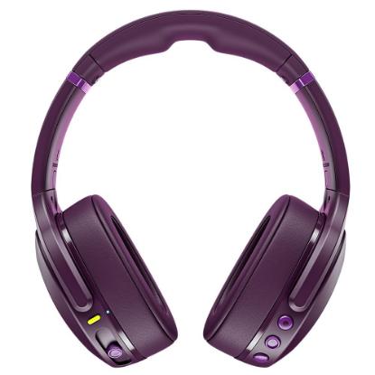 Slušalice SKULLCANDY CRUSHER EVO WIRELESS OVER-EAR, bežične, BT, over-ear, mikrofon, ljubičaste