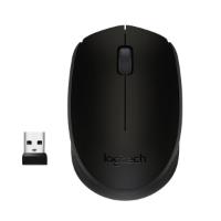 Miška LOGITECH M171, optički, bežični, črni