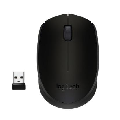 Miška LOGITECH M171, optički, bežični, črni