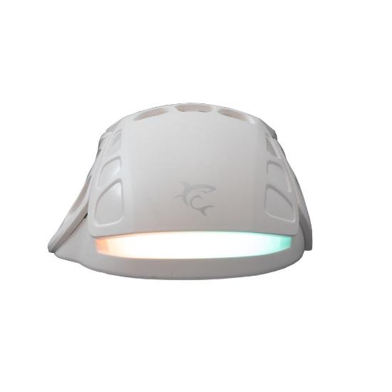 Miška WHITE SHARK Ector, RGB, optički, 12400dpi, beli