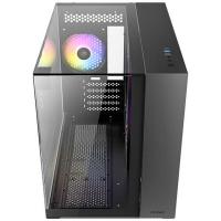 Ohišje ANTEC CX600M Trio RGB, Mini, mATX, window, črno, bez napajalnika