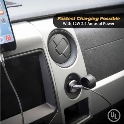 Auto punjač SCOSCHE ReVolt, USB 12W, malih dimenzija