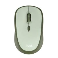Miška TRUST Yvi+ Silent Wireless Mouse Eco, optički, bežični, 1600dpi, zeleni