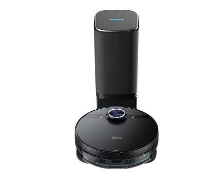 Robotski usisavač MIDEA S8+, sa stanicom za samopražnjenje, crni