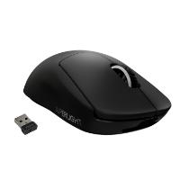Miška LOGITECH Pro X Superlight, bežični, optički, 25600dpi, črni, USB