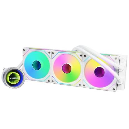 Vodno hlajenje LIAN LI GALAHAD II 360 Trinity SL-INF AiO, ARGB, CPU hlađenje, za Intel i AMD, belo
