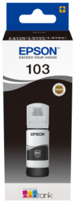 Tinta EPSON 103, C13T00S14A, crna, za L11xx/L12xx/L31xx/L32xx/L51xx/L52xx, 65ml