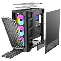 Ohišje ANTEC Performance 1FT ARGB, Full Tower, E-ATX, črno, bez napajalnika