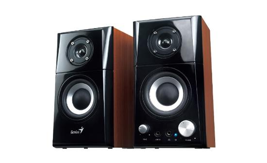 Zvočniki GENIUS SP-HF500A II, 2.0, 16W, leseni