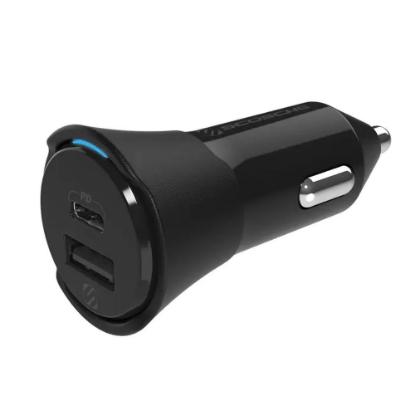Auto punjač SCOSCHE PowerVolt PD32, dual port 20W USB-C PD + 12W USB-A