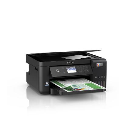 Multifunkcijski Tiskalnik EPSON EcoTank L6260, Tiskalnik/scanner/copy, 4800 x 1200, USB, LAN, WiFi, črni