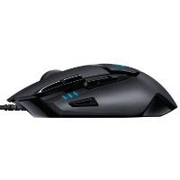 Miška LOGITECH Gaming G402 Hyperion Fury, DeltaZero, 4000dpi, črni, USB