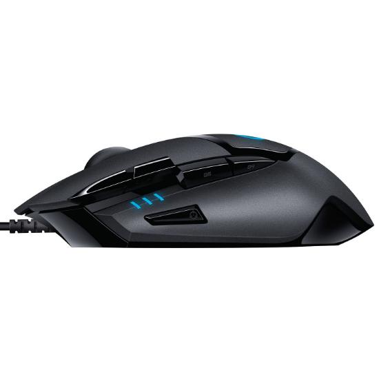 Miška LOGITECH Gaming G402 Hyperion Fury, DeltaZero, 4000dpi, črni, USB