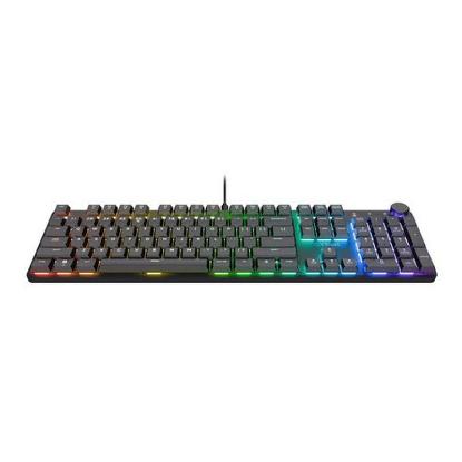 Tipkovnica TRUST GXT 866 Torix, Gaming, mehanička, USB, US layout, črna