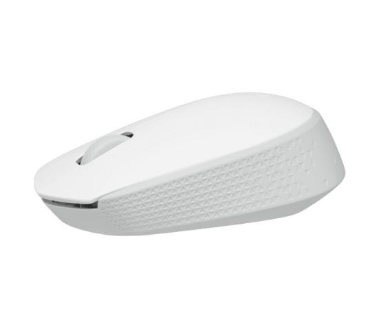 Miška LOGITECH M171, optički, bežični, beli