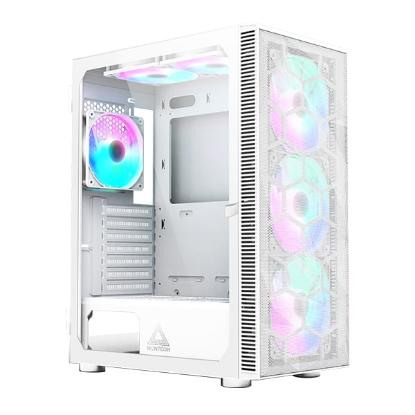 Ohišje MONTECH X3 Mesh, prozor, RGB, ATX, belo