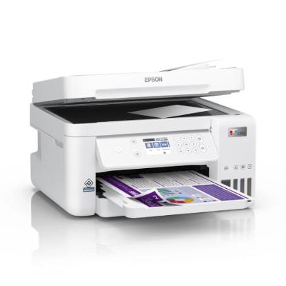 Multifunkcijski Tiskalnik EPSON EcoTank L6276, Tiskalnik/scanner/copy, 4800 x 1200, USB, LAN, WiFi, beli